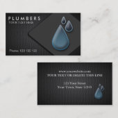 鉛管工 名刺 (正面/裏面)