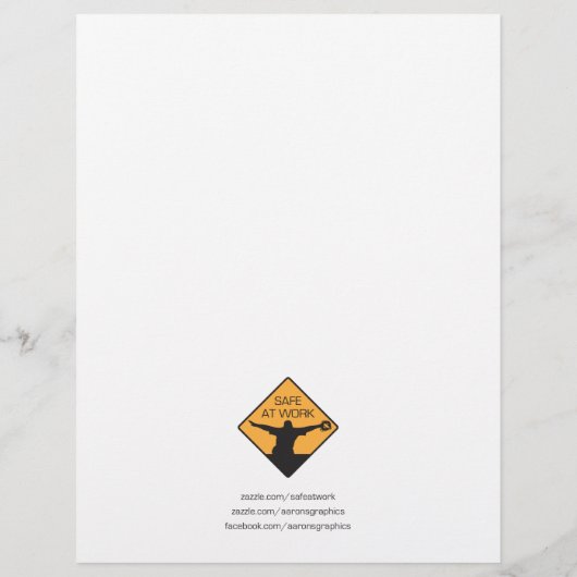 鉛絵を描危険信号 チラシ (裏面)