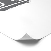 鉛鉱の岩 ポスター (角)