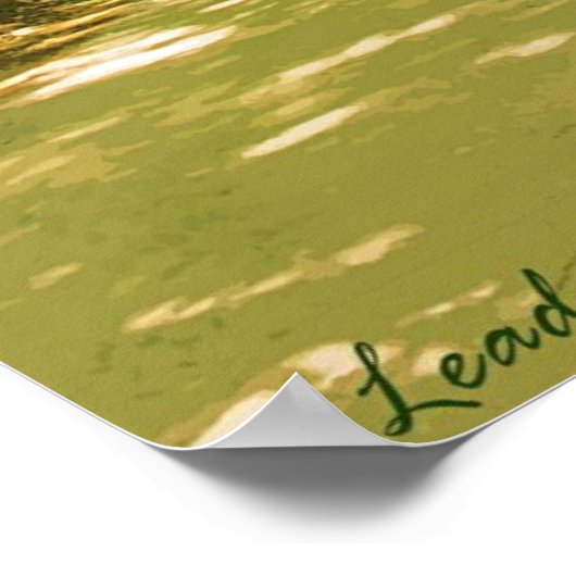 鉛鉱山道路 ポスター (角)