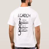 鉛2005年 Tシャツ (裏面)