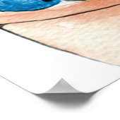 鉢植えに座るピーター・ザ・ラビット ポスター (角)