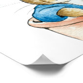 鉢植えのウサギのピーター ポスター (角)