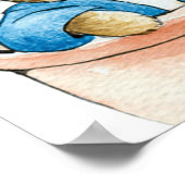 鉢植えのピーター・ザ・ラビット ポスター (角)