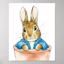 鉢植えのピーター・ザ・ラビット ポスター