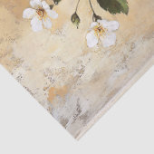 鉢植えのルスティックな静物画のイチゴの植物 薄葉紙 (詳細)