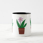 鉢植えの花 マグ (中央)