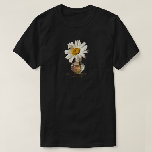 鉢植えの花 Tシャツ (デザイン正面)