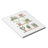 鉢植えの表示 ノートパッド (アングル)