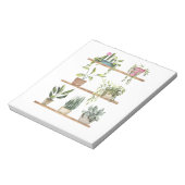 鉢植えの表示 ノートパッド (回転)