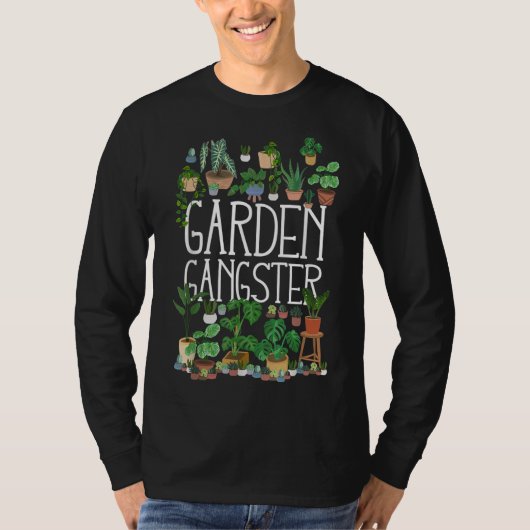鉢植えガーデンギャング Tシャツ (正面)