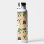 鉢植えテラコッタポット名 ウォーターボトル (右面)