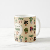 鉢植えテラコッタポット名 コーヒーマグカップ (正面右)