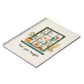 鉢植えメンタルヘルス陽性 ノートブック (左側)