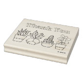鉢植え感謝スタンプ絵画ス ラバースタンプ (スタンプ)
