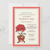 鉢植え招待状 招待状 (正面)