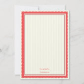 鉢植え招待状 招待状 (裏面)