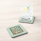 鉢植え植物かわいいカップル名ホーム甘いホーム コースター (右側)