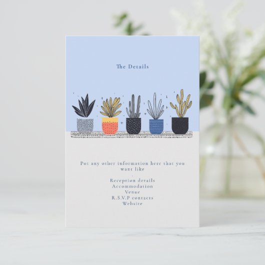 鉢植え詳細エンクロージャカード エンクロージャーカード (スタンド正面)