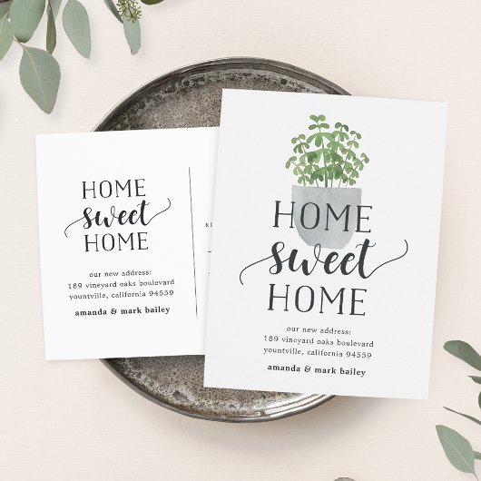 鉢植え |お知らせ 案内ポストカード