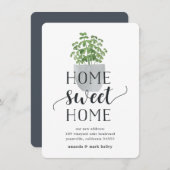 鉢植え |お知らせ 案内状 (正面/裏面)