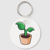 鉢植え キーホルダー (裏面)