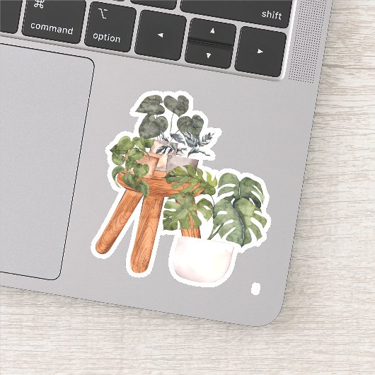 鉢植え – グリーンホームステッカー シール (詳細)