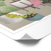 鉢植え ポスター (角)