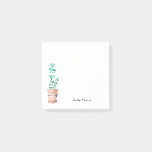 鉢植え ポストイット (正面)
