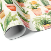 鉢植え ラッピングペーパー (ロールコーナー)