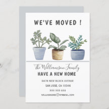 鉢植モダン物引っ越しました発表