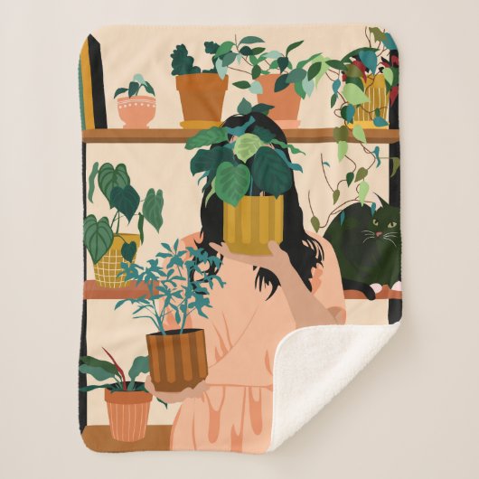 鉢状オアシス シェルパブランケット (正面)