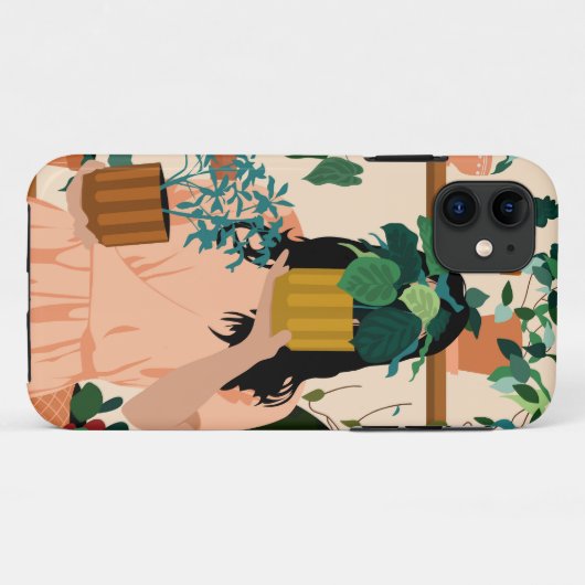 鉢状オアシス Case-Mate iPhoneケース (裏面(横))