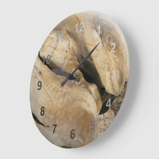 鉢 ラージ壁時計 (傾斜)