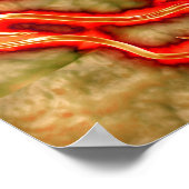 鉤虫の顕微鏡的見解1 ポスター (角)