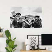 鉱夫の労働デイバンド, 1940 ポスター (ホームオフィス)