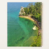 鉱夫の城 – 写真の岩ナショナルレイクショア プランナー手帳 (裏面)