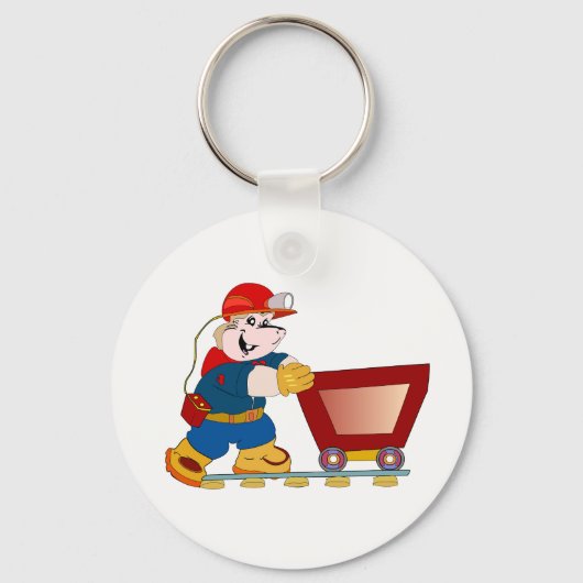 鉱夫 キーホルダー (正面)