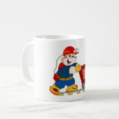 鉱夫 コーヒーマグカップ (正面左)
