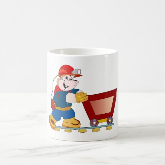 鉱夫 コーヒーマグカップ (中央)