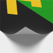 鉱夫・鉱山労働者国旗 ラッピングペーパー (角)