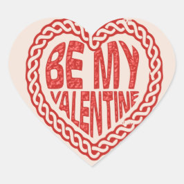 鉱山のハートシールとラベル ハートシール