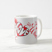 鉱山のバレンタインデーの写真があって下さい コーヒーマグカップ (正面右)