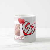 鉱山のバレンタインデーの写真があって下さい コーヒーマグカップ (中央)