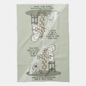 鉱山の光 キッチンタオル (縦)