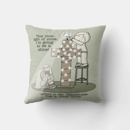 鉱山の光 クッション (裏面)