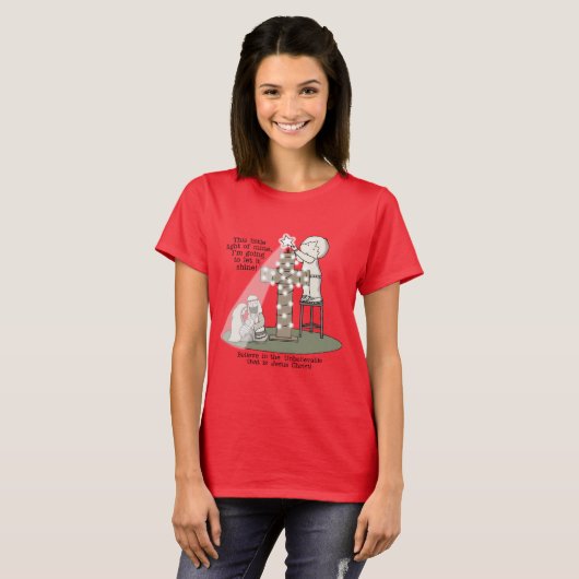 鉱山の光 Tシャツ (正面フル)