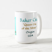 鉱山の写真のギフトのマグの女王都市 コーヒーマグカップ (正面右)