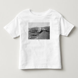 鉱山の工場"Homestakeの眺めは働きます" トドラーTシャツ