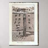 鉱山の断面積 ポスター (正面)